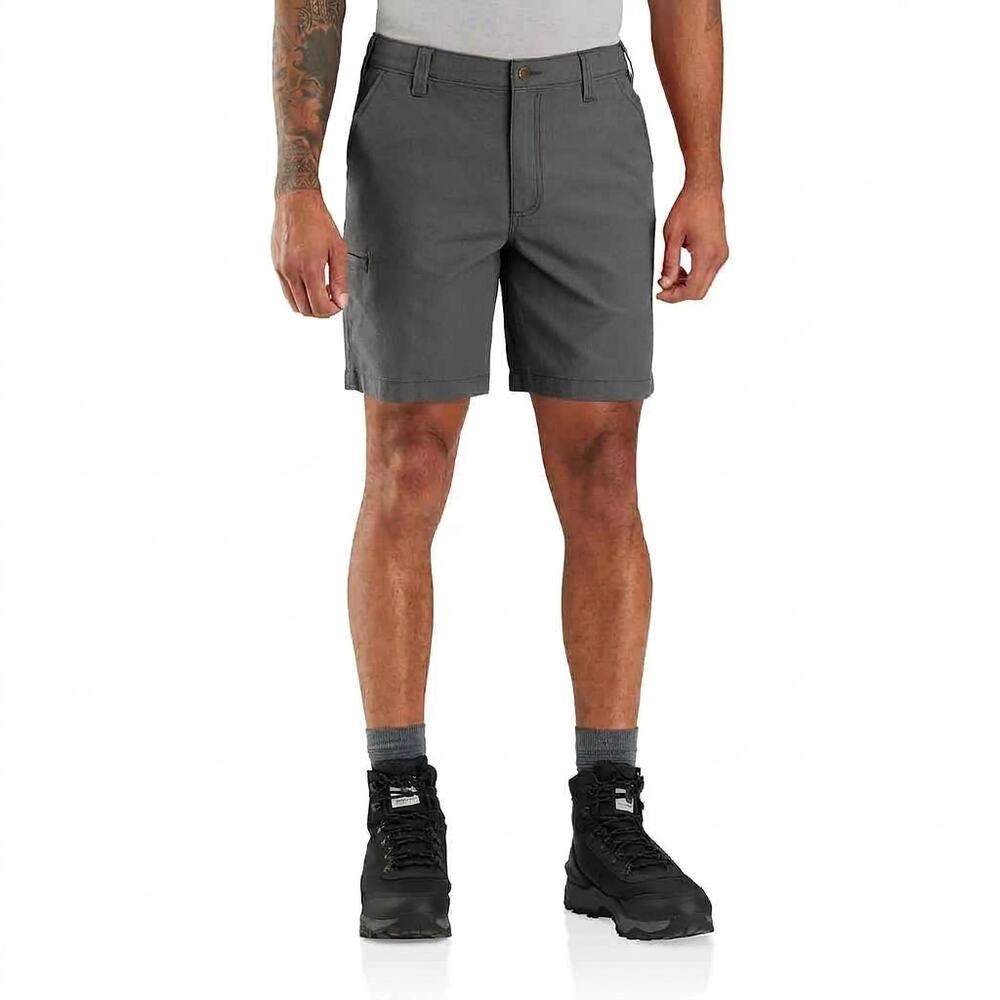 Marine Layer Chino Shorts Men's Dark Gray Mid-Rise Zip Fly Performance Golf